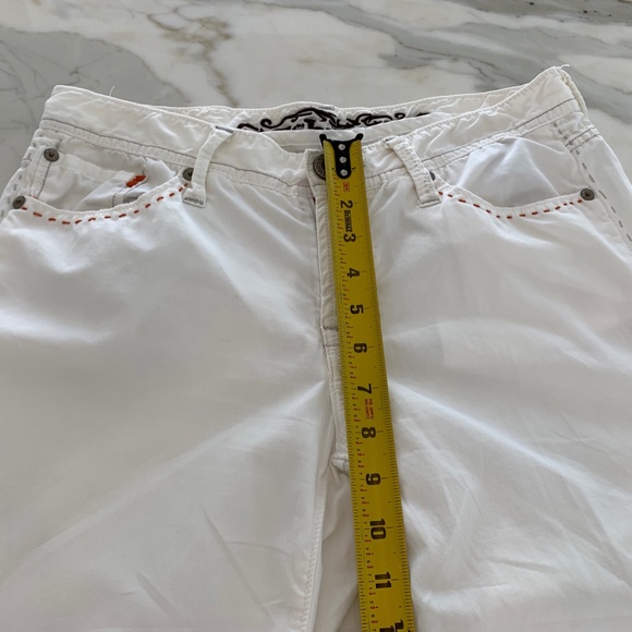 Z BRAND WHITE COTTON FLAIR JEAN STYLE PANTS SIZE 28 X 33 - Picture 12 of 16